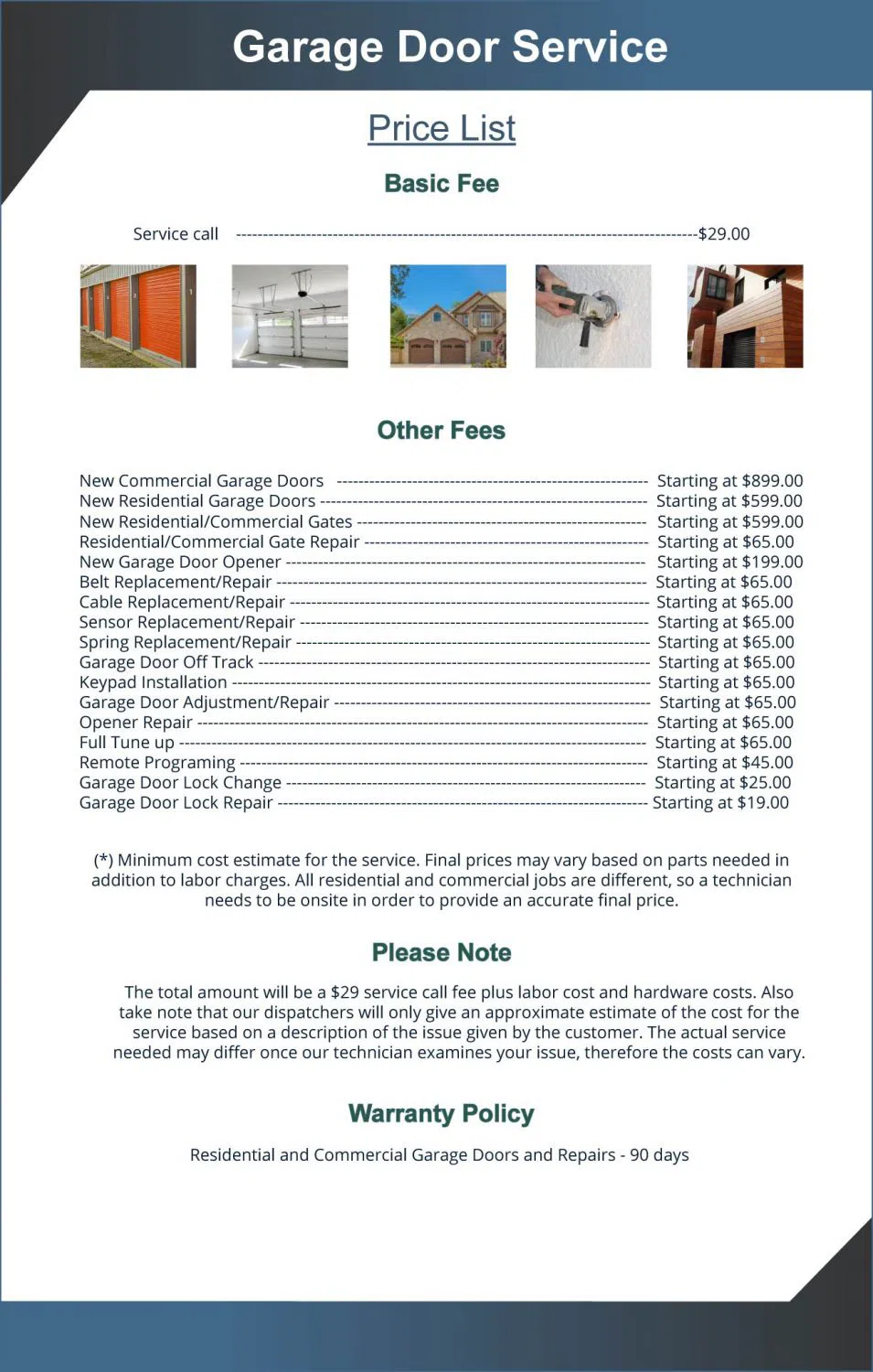 Golden Garage Door Service Chicago, IL 773-313-3863